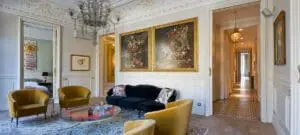 Recdi8 Living - Gran Via Barcelona Apartment Renovation - Living Room