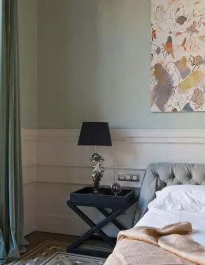 Recdi8 Living - Barcelona Interior Designers - Luxury Apartment Renovation - Bedside Table