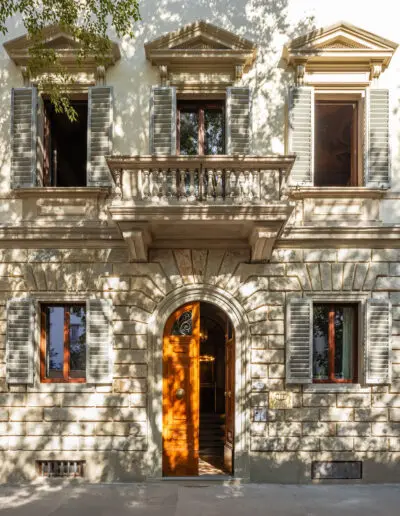 Front Facade of a Recdi8 Design Project in Florence, Italy for This Time Tomorrow.