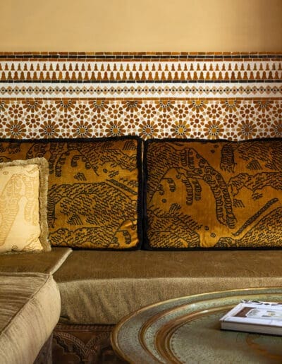 Recdi8 Living Interior Design - Marrakech Riad Restoration - Bou Detail