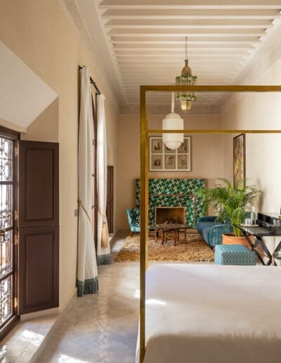 Recdi8 Living Interior Design - Marrakech Riad Restoration - Suite Iffus