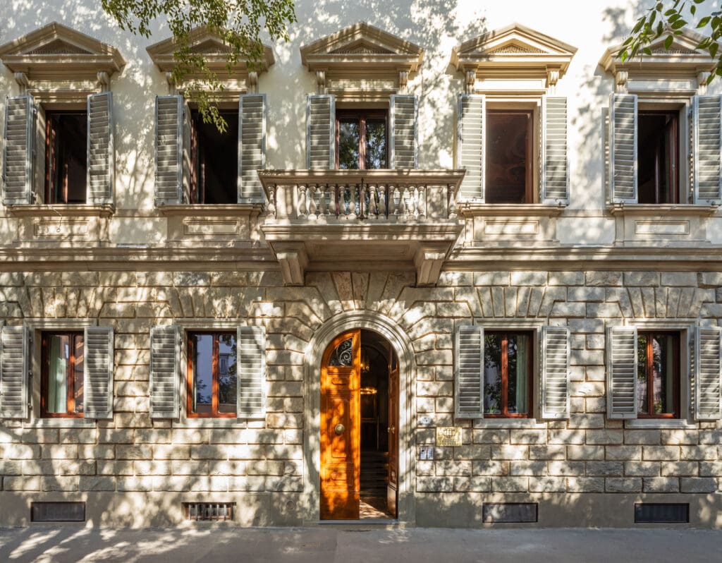 Front Facade of a Recdi8 Design Project in Florence, Italy for This Time Tomorrow.